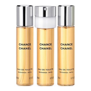 Chanel Chance Eau De Toilette - Twist 3x20 ml wkład