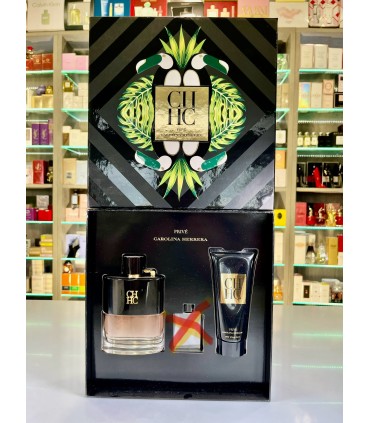 Zestaw Carolina Herrera CH MEN Prive  EDT UNIKAT