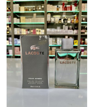 Lacoste Pour Homme  Eau De Toilette Szara UNIKAT