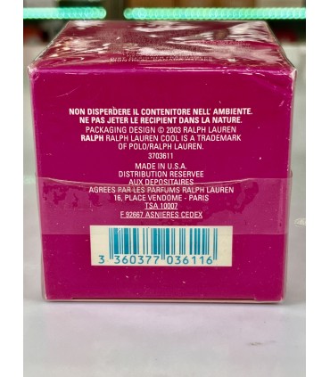Ralph Lauren RALPH Cool  Eau De Toilette UNIKAT