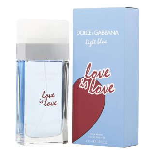 Dolce & Gabbana Light Blue LOVE IS LOVE Pour Femme Eau De Toilette UNIKAT - 100 ml