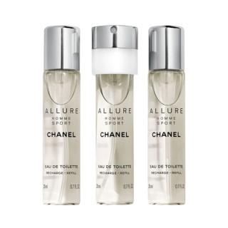 Chanel Allure Homme Sport Eau De Toilette - Twist 3x20 ml wkład