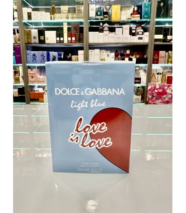 Dolce & Gabbana Light Blue LOVE IS LOVE Pour Homme Eau De Toilette UNIKAT