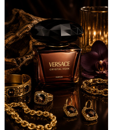 Versace Crystal Noir Pour Femme PARFUM New