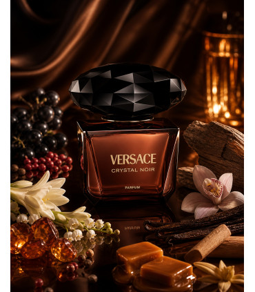 Versace Crystal Noir Pour Femme PARFUM New