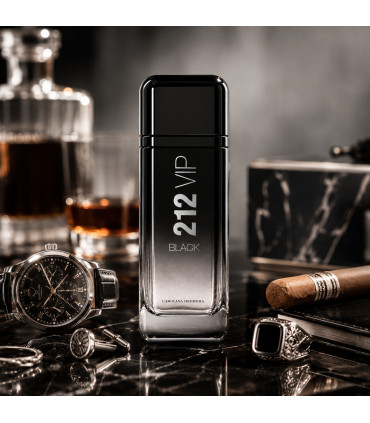 Carolina Herrera 212 Vip Black For Men Eau De Parfum