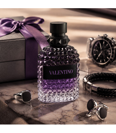 Valentino Uomo Born In Roma Purple Melancholia Eau De Toilette NEW