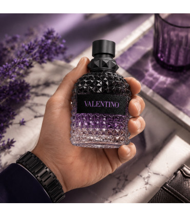 Valentino Uomo Born In Roma Purple Melancholia Eau De Toilette NEW