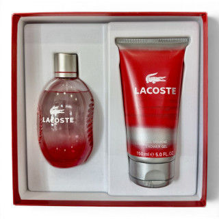 Lacoste Style In Play Red Pour Homme Eau De Toilette UNIKAT - Zestaw
