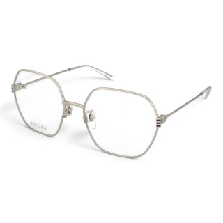 Gucci GG12850 002-Damskie Okulary , Oprawki Srebne