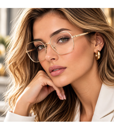 Chloe CH0284O 002 – Damskie Oprawki ,Okulary Złote