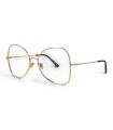 Tom Ford TF 6049-B ECO 028-Damskie Okulary , Oprawki Złote