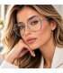 Chloe CH00190 001 – Damskie Oprawki ,Okulary Niebieskie