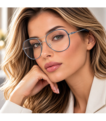 Chloe CH00190 001 – Damskie Oprawki ,Okulary Niebieskie