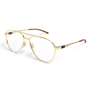 Gucci GG16790 002-UNISEX Okulary , Oprawki Złote