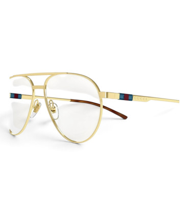 Gucci GG16790 002-UNISEX Okulary , Oprawki Złote