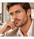 Gucci GG16790 002-UNISEX Okulary , Oprawki Złote
