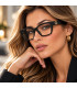 Gucci GG17150 001-Damskie Okulary , Oprawki Czarne
