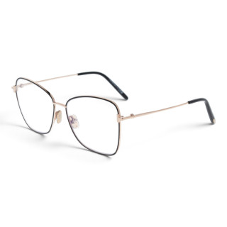Tom Ford TF5906-B 001-Damskie Okulary , Oprawki Czarne-Złote
