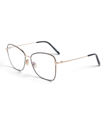 Tom Ford TF5906-B 001-Damskie Okulary , Oprawki Czarne-Złote
