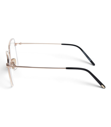 Tom Ford TF5906-B 001-Damskie Okulary , Oprawki Czarne-Złote