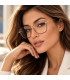 Tom Ford TF5906-B 001-Damskie Okulary , Oprawki Czarne-Złote
