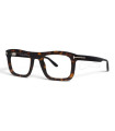 Tom Ford TF5757-B 052 -UNISEX Okulary , Oprawki Brązowe