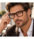 Tom Ford TF5757-B 052 -UNISEX Okulary , Oprawki Brązowe