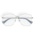 Gucci GG11440 002-Damskie Okulary , Oprawki Srebne
