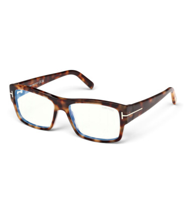 Tom Ford TF5941-B 053-UNISEX Okulary , Oprawki Brązowe