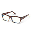 Tom Ford TF5941-B 053-UNISEX Okulary , Oprawki Brązowe