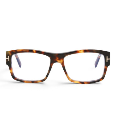 Tom Ford TF5941-B 053-UNISEX Okulary , Oprawki Brązowe