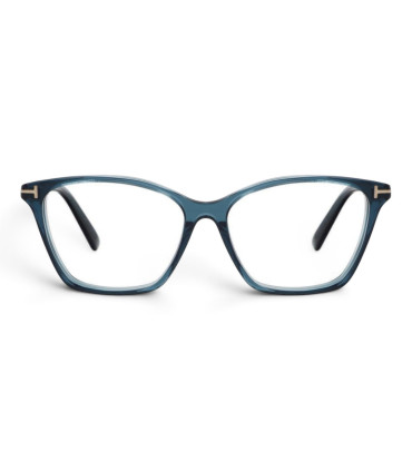 Tom Ford TF5949-B 092-Damskie Okulary,Oprawki Transparentny,Turkusowy