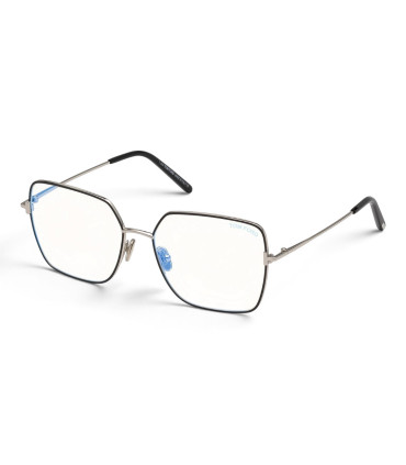 Tom Ford TF5739-B 001-Damskie Okulary,Oprawki Czarne, Złote