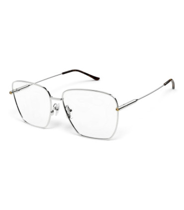 Gucci GG1414O 002-Damskie Okulary , Oprawki Srebne