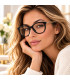 Chloe CH0117O 001-Damskie Okulary , Oprawki Czarne