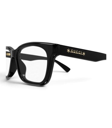 Gucci GG1177O 001-UNISEX Okulary , Oprawki Czarne