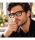 Gucci GG1177O 001-UNISEX Okulary , Oprawki Czarne