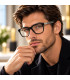 Gucci GG0690O 001-UNISEX Okulary , Oprawki Czarne