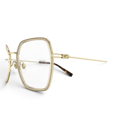 Gucci GG1850O 003-Damskie Okulary , Oprawki Złote