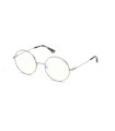 Tom Ford TF5595-B 016 Damskie Okulary , Oprawki Srebne