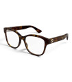Gucci GG1340O 002- Damskie Okulary , Oprawki Havana