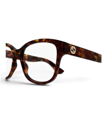 Gucci GG1340O 002- Damskie Okulary , Oprawki Havana