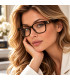 Gucci GG1340O 002- Damskie Okulary , Oprawki Havana