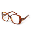 Gucci - GG1236OA 002 Damskie Okulary , Oprawki Havana
