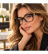 Gucci -GG1074O 004 Damskie Okulary , Oprawki Czarne