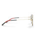 Gucci -GG1198OA 001 UNISEX Okulary , Oprawki Złoto-Czarne