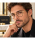 Gucci -GG1198OA 001 UNISEX Okulary , Oprawki Złoto-Czarne