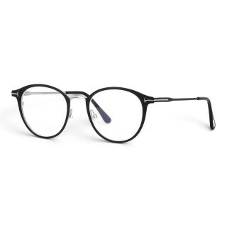 Tom Ford TF5528-B 001 UNISEX Okulary , Oprawki Czarne