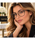 Tom Ford TF5528-B 001 UNISEX Okulary , Oprawki Czarne